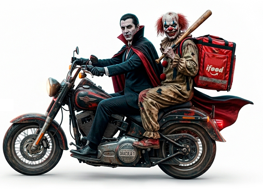 Entrega Dead Burger pelo iFood